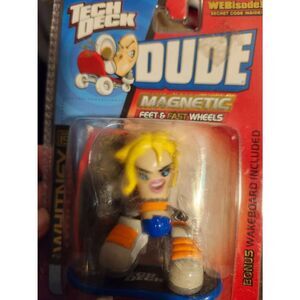 Tech Deck Dude action figure named Whitney. Vintage 2002